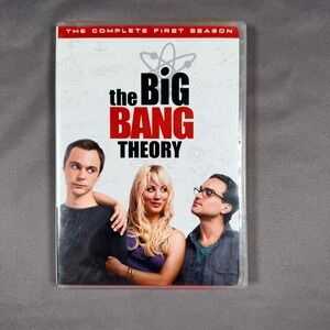 Warner Bros The Big Bang Theory Season 1 DVD Set Multicolor Sitcom Comedy TV